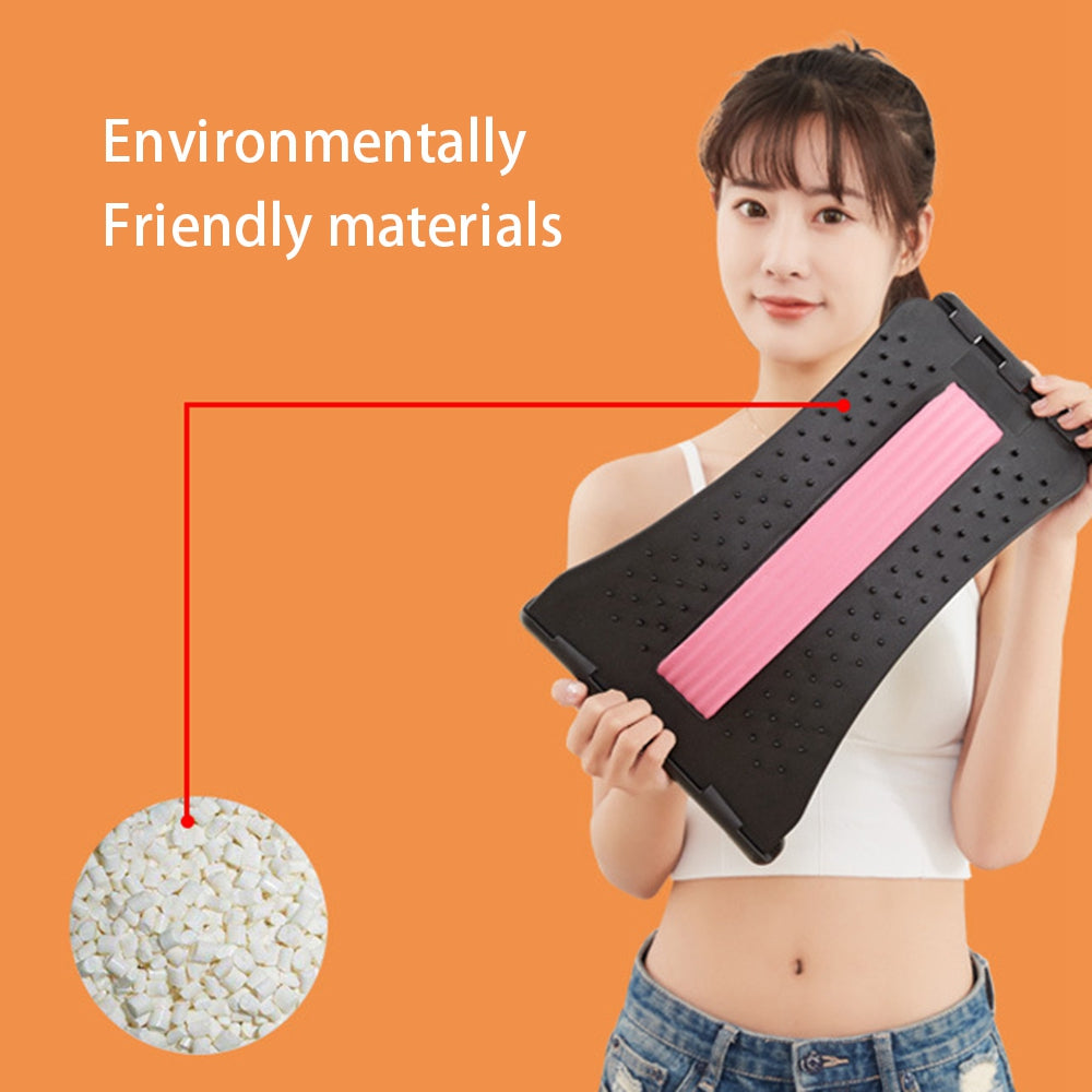 Lumbar Spine Stretcher Posture Corrector Lumbar Protrusion Pain Relief Waist Massager