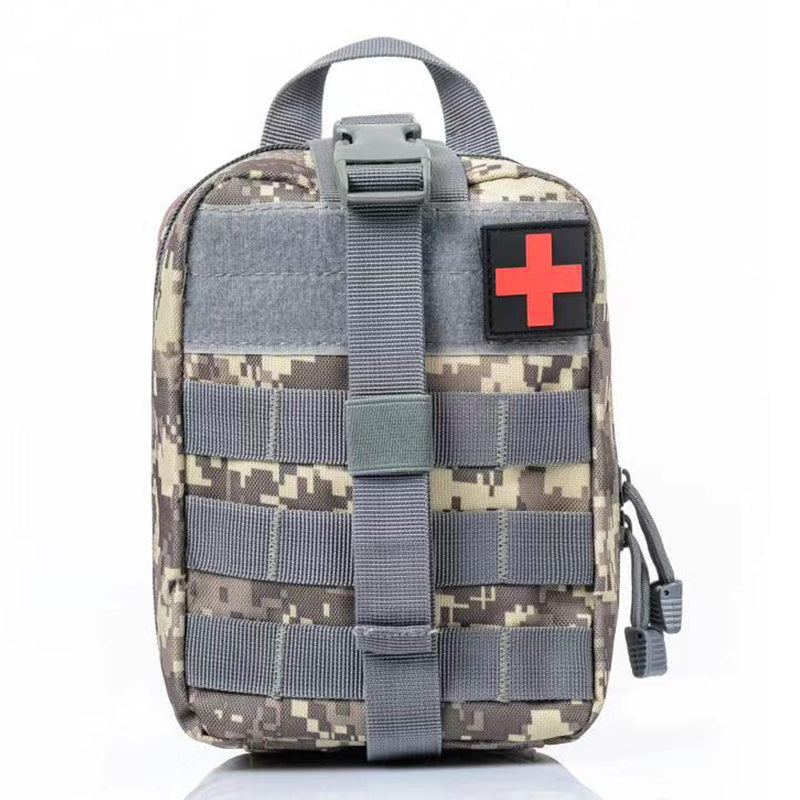 A87 Outdoor Equipment Oxford Cloth First-aid Kit Waterproof Tactical Medical Bag Waist Pouch for Climbing Camping