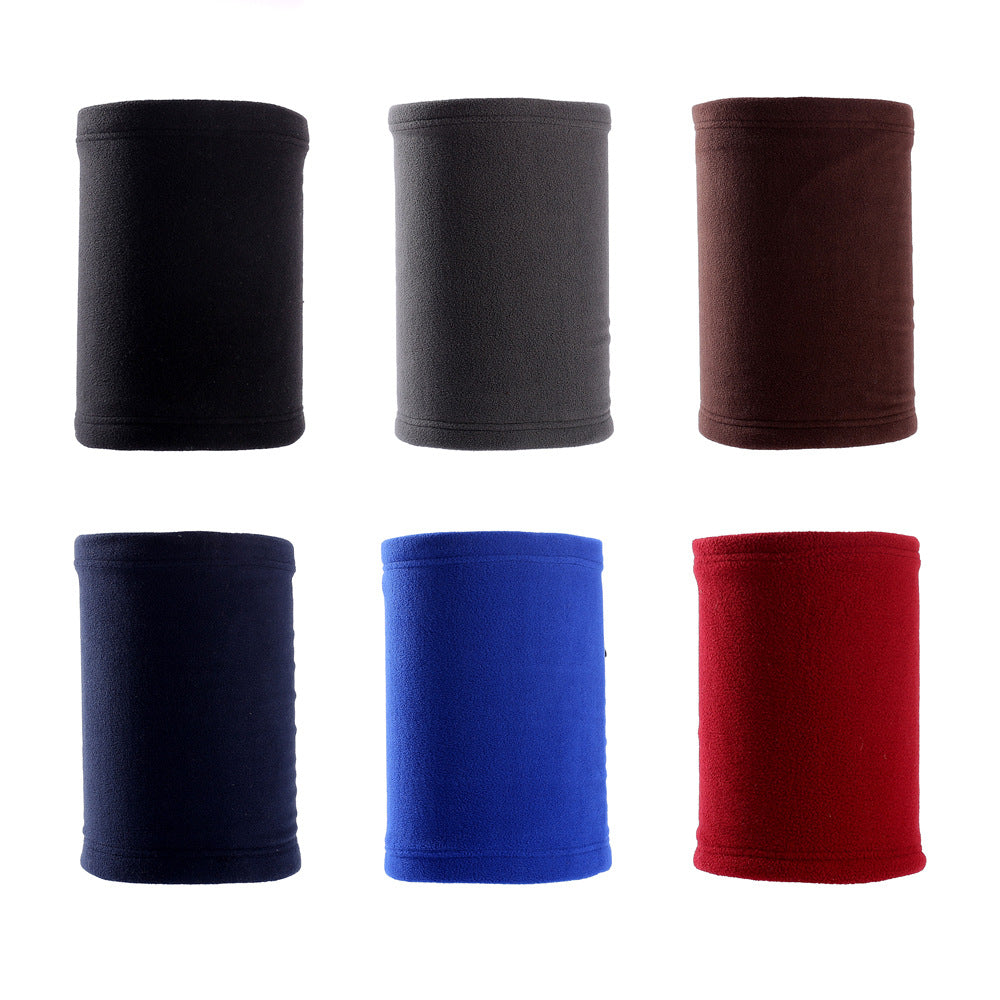 Outdoor Winter Warm Polar Fleece Magic Scarf Neck Gaiter Cycling Bandana Headwear Face Cover