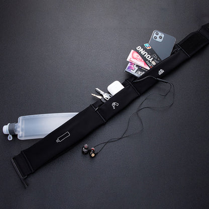 Sport Running Waist Bag Portable Outdoor Phone Holder Belt Bag (without Water Bottle), Size L