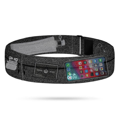Sport Running Waist Bag Portable Outdoor Phone Holder Belt Bag (without Water Bottle), Size L