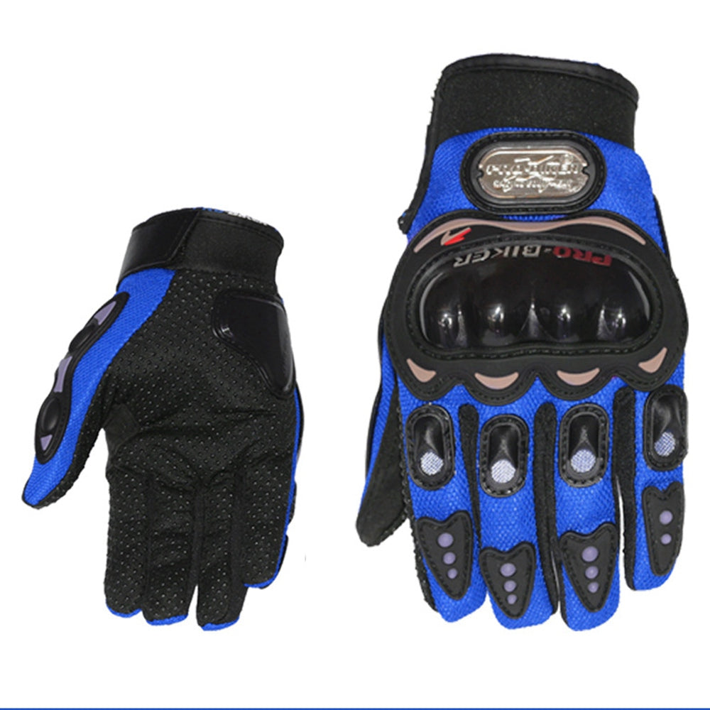 RIDING TRIBE MCS-01C 1 Pair Waterproof Warm Motorcycle Riding Gloves Outdoor Motocross Full Finger Protection Gloves