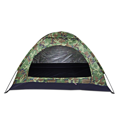 1-2 Person Anti-UV Outdoor Windproof Tent for Camping Fishing Climbing
