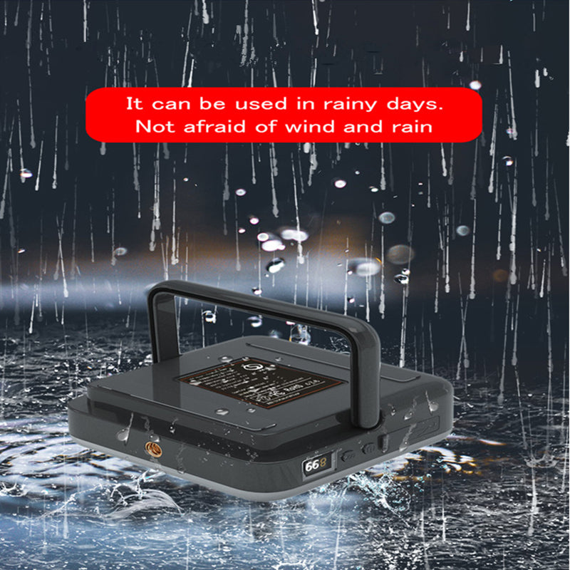 Portable LED Spotlight Work Light Outdoor Camping Fishing Repairing Lighting with 4 Modes