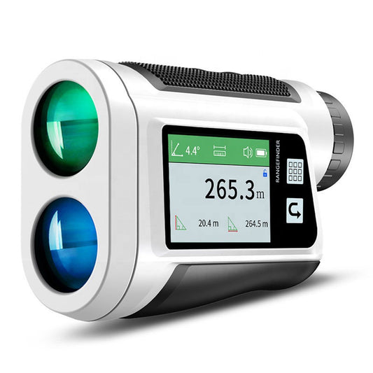 ARTBULL NP600 Golf Laser Rangefinder IP54 Waterproof Golf Range Finder with Touch Screen/6X Lens Support Speed Measurement