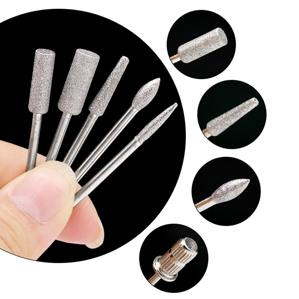 Electric Nail File Set USB Rechargeable Electric Nail File Hand Foot Care Tool for Nail Grind Trim Polish