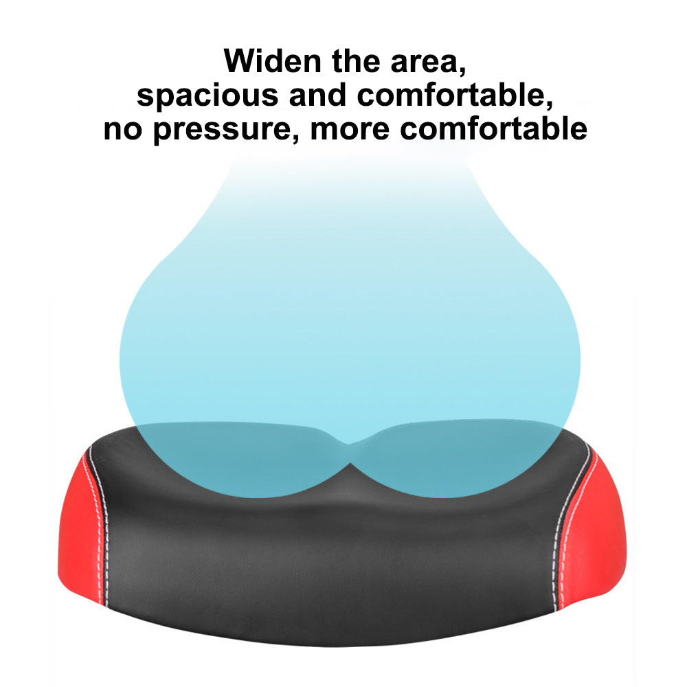 Bicycle Seat Mountain Bike Seat Cushion Shock Absorption No Nose Saddle Riding Equipment