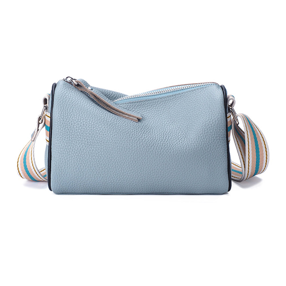 272 Top-Layer Cowhide Leather Crossbody Bag Anti-Scratch Shoulder Bag Phone Storage Pouch for Daily Use or Travel