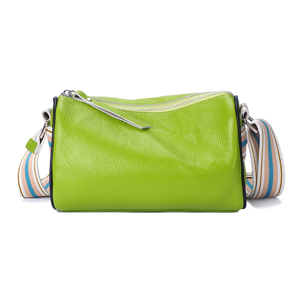 272 Top-Layer Cowhide Leather Crossbody Bag Anti-Scratch Shoulder Bag Phone Storage Pouch for Daily Use or Travel