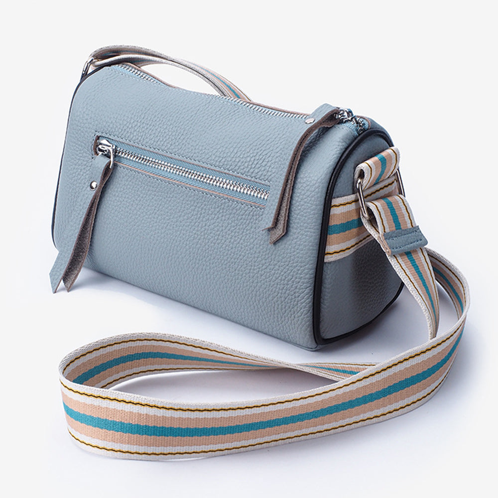272 Top-Layer Cowhide Leather Crossbody Bag Anti-Scratch Shoulder Bag Phone Storage Pouch for Daily Use or Travel