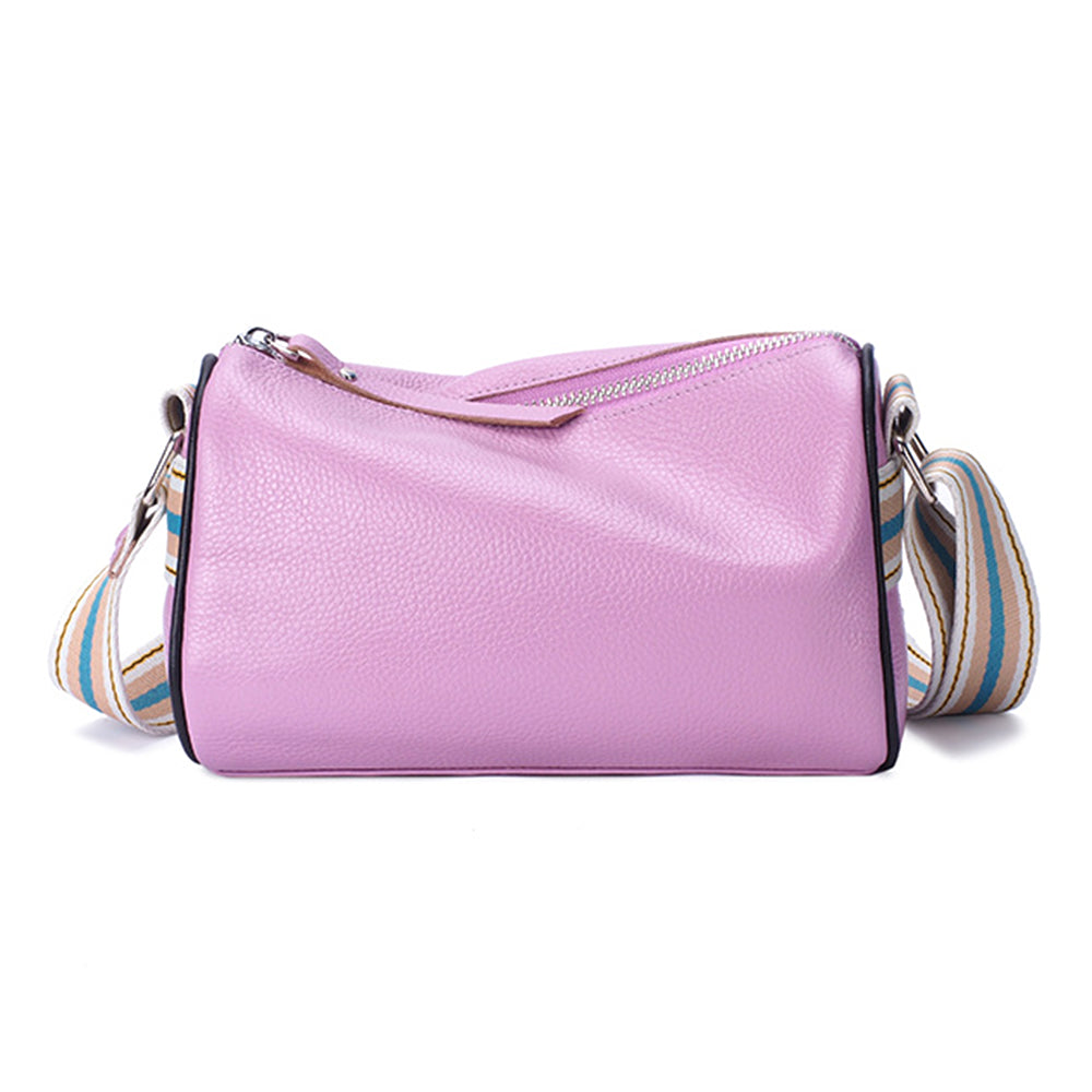 272 Top-Layer Cowhide Leather Crossbody Bag Anti-Scratch Shoulder Bag Phone Storage Pouch for Daily Use or Travel