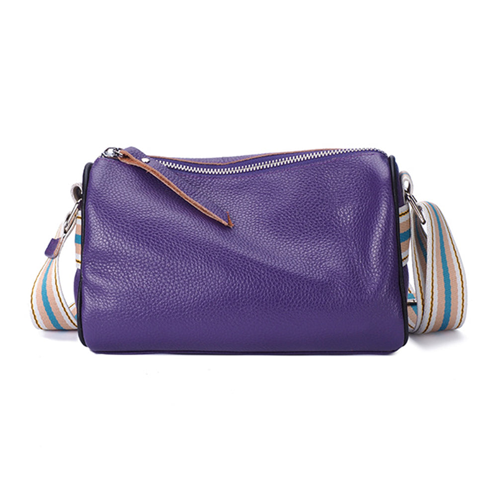 272 Top-Layer Cowhide Leather Crossbody Bag Anti-Scratch Shoulder Bag Phone Storage Pouch for Daily Use or Travel