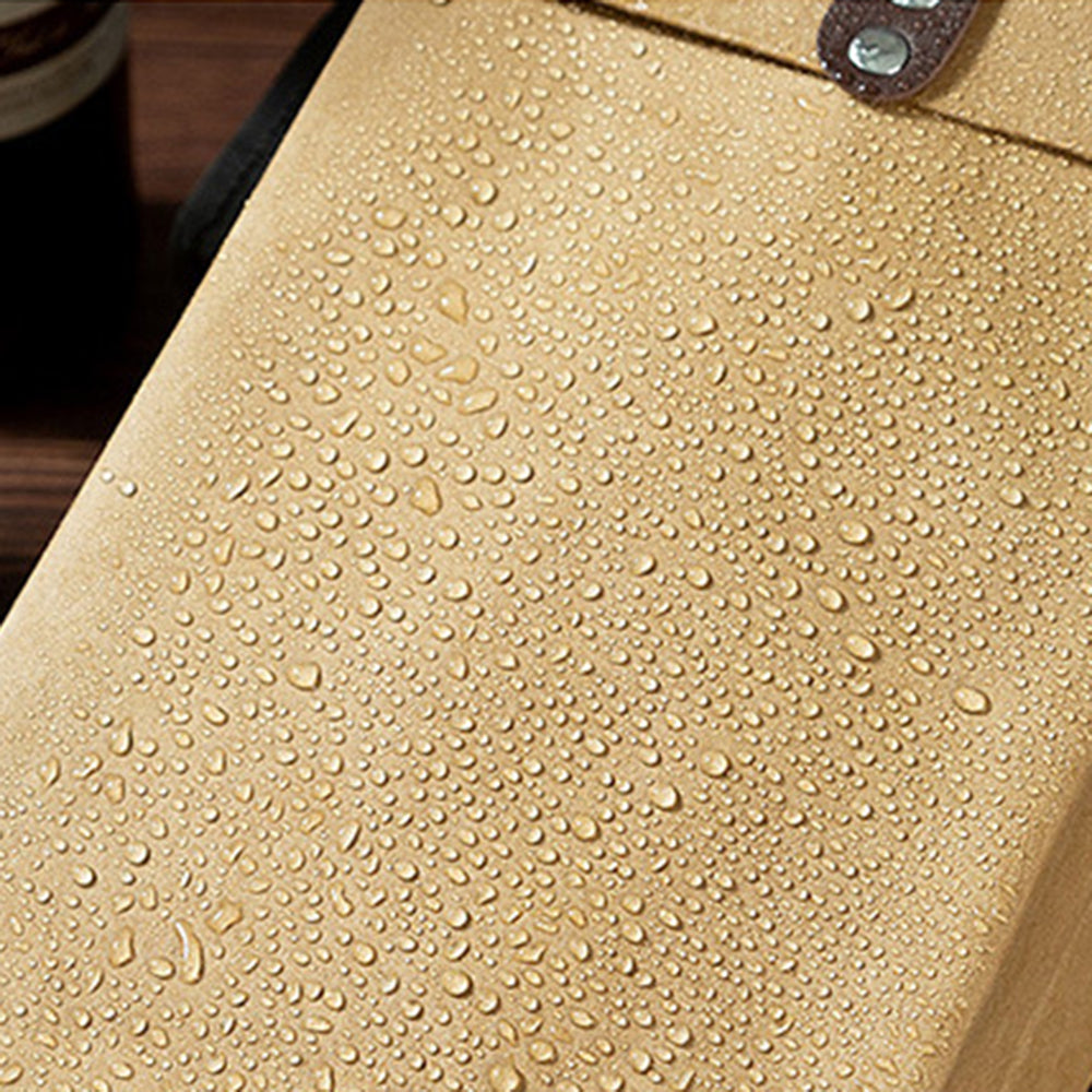 Reusable Premium Kraft Paper Wine Gift Bag with Handle, Wine Storage Bag for for Christmas Wedding Party