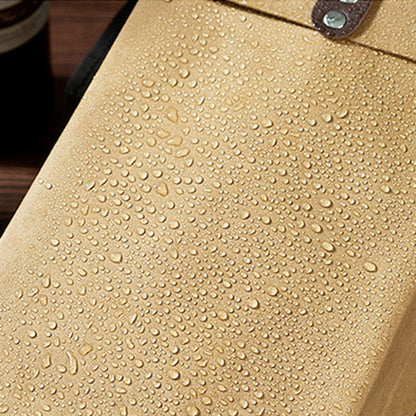 Reusable Premium Kraft Paper Wine Gift Bag with Handle, Wine Storage Bag for for Christmas Wedding Party
