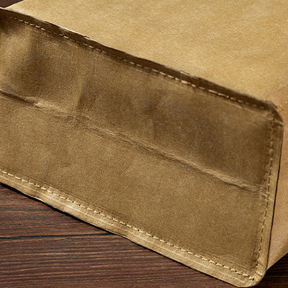 Reusable Premium Kraft Paper Wine Gift Bag with Handle, Wine Storage Bag for for Christmas Wedding Party