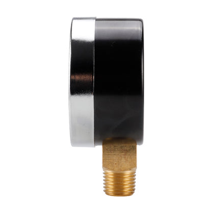 TS-50-200psi Pressure Gauge Vacuum Water Pressure Gauge 0-200 PSI Test Range Oil Pressure Gauge with 1 / 4'' NPT Bottom Mount