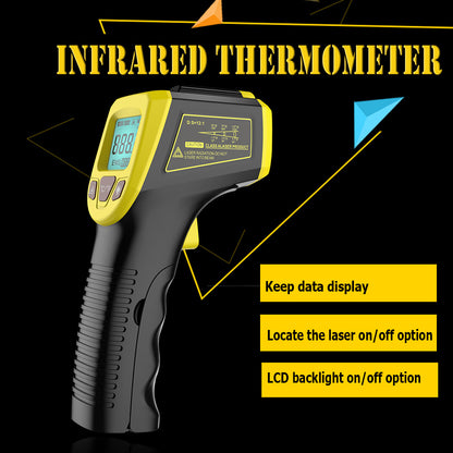 GM320S Non-contact Handheld Industrial Infrared Thermometer High Precision LCD Display Backlit Temperature Tester