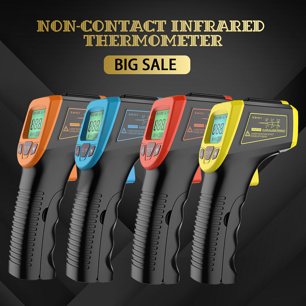 GM320S Non-contact Handheld Industrial Infrared Thermometer High Precision LCD Display Backlit Temperature Tester