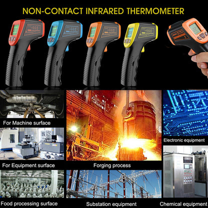 GM320S Non-contact Handheld Industrial Infrared Thermometer High Precision LCD Display Backlit Temperature Tester