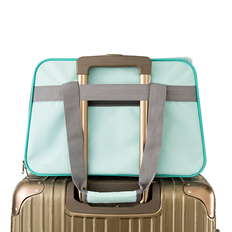 LDLC QS-064 Folding Pet Hand Bag Portable Dog Cat Shoulders Bag Breathable Pet Carrier Case for Traveling