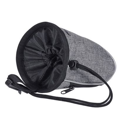 LDLC QS-060 Portable Dog Treat Bag Outdoor Dog Treat Pouch for Training Feeding Pet Trainer Waist Bag for Dog Snacks