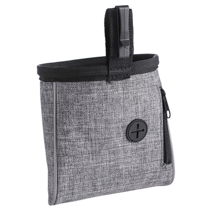 LDLC QS-060 Portable Dog Treat Bag Outdoor Dog Treat Pouch for Training Feeding Pet Trainer Waist Bag for Dog Snacks