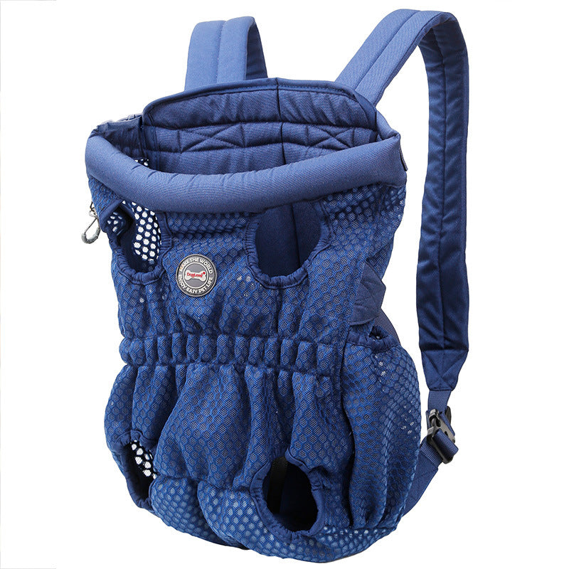 DOGLEMI PD30010 Pet Front Chest Backpack Breathable Mesh Dog Cat Shoulder Bag for Outdoor Travel
