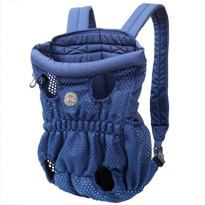 DOGLEMI PD30010 Pet Front Chest Backpack Breathable Mesh Dog Cat Shoulder Bag for Outdoor Travel