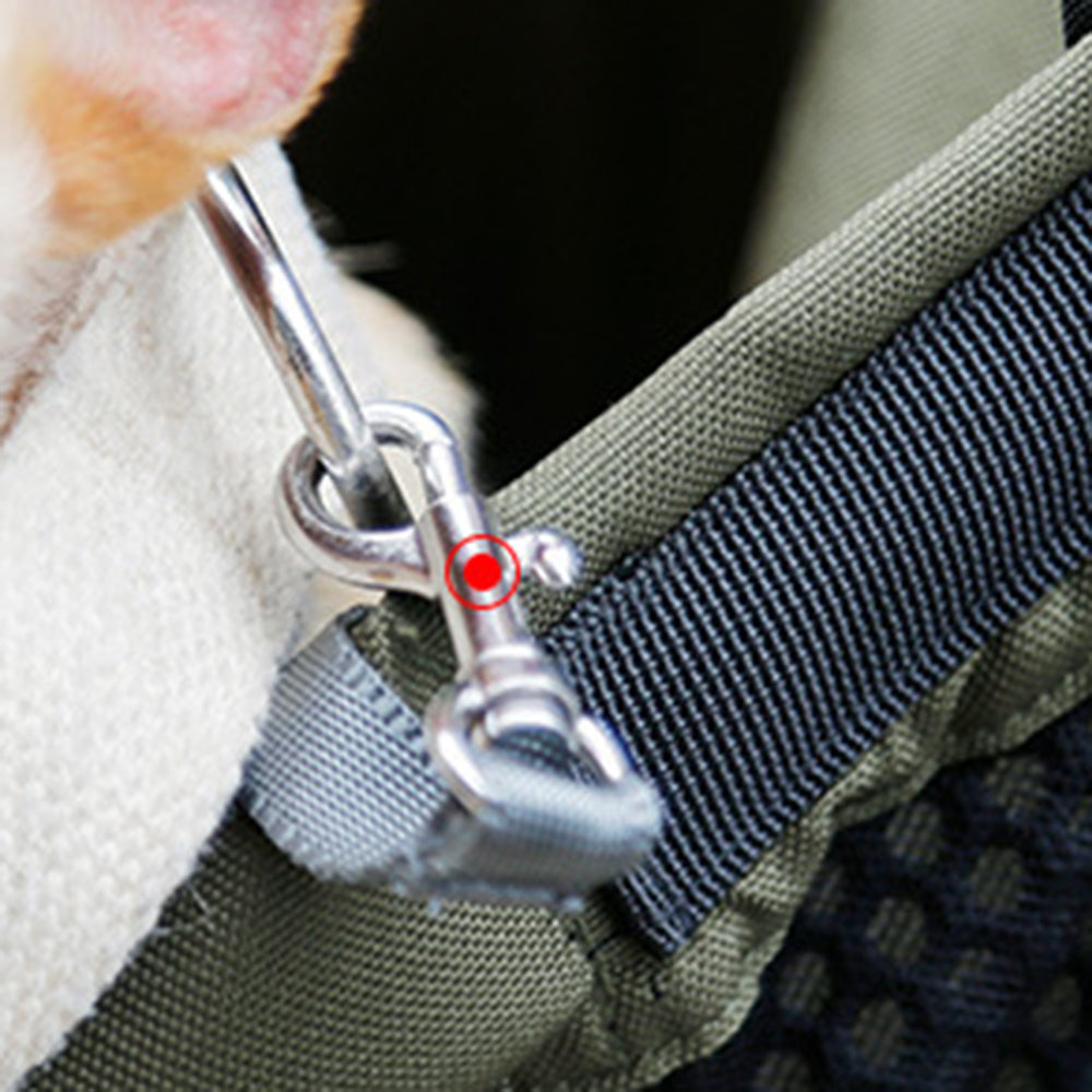 DOGLEMI PD30010 Pet Front Chest Backpack Breathable Mesh Dog Cat Shoulder Bag for Outdoor Travel