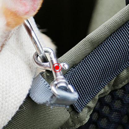 DOGLEMI PD30010 Pet Front Chest Backpack Breathable Mesh Dog Cat Shoulder Bag for Outdoor Travel
