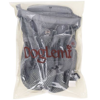 DOGLEMI PD30010 Pet Front Chest Backpack Breathable Mesh Dog Cat Shoulder Bag for Outdoor Travel