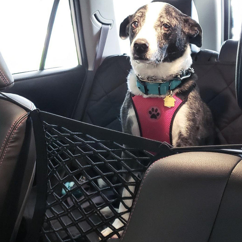 Pet Isolation Net Dog Vehicle Protection Seat Cover