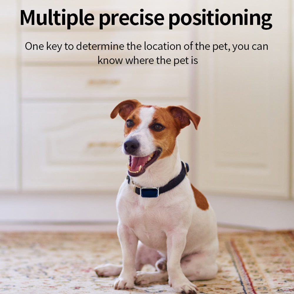 G12 Gem Design Pets Collar GPS Tracker IP67 Waterproof Rechargeable Dog Cat Tracking Device Locator