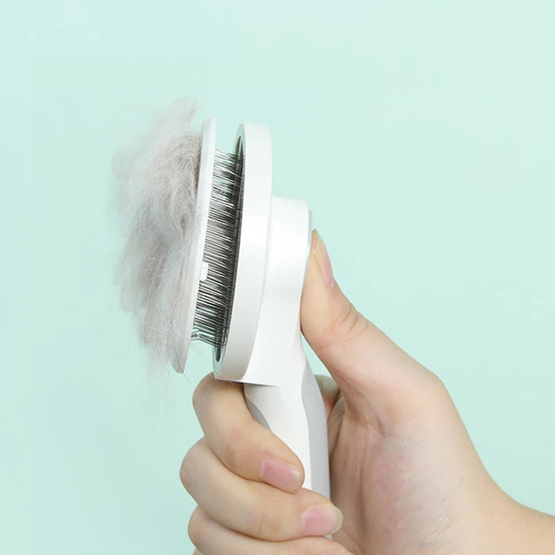 Dog Cat Hair Removal Brush Pet Hair Shedding Grooming Massage Comb