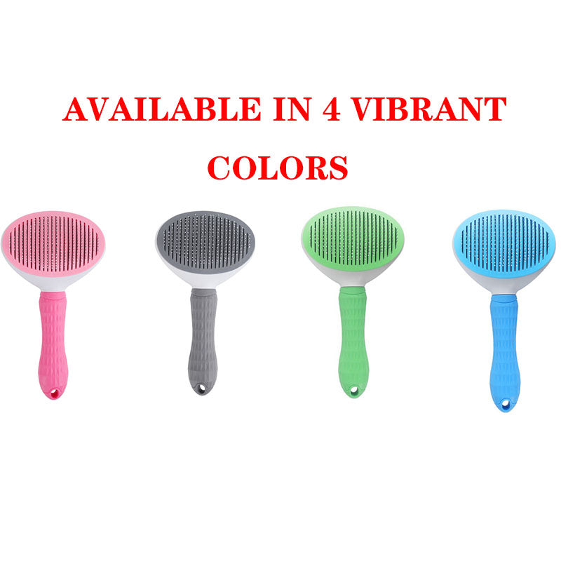 Dog Cat Hair Removal Brush Pet Hair Shedding Grooming Massage Comb
