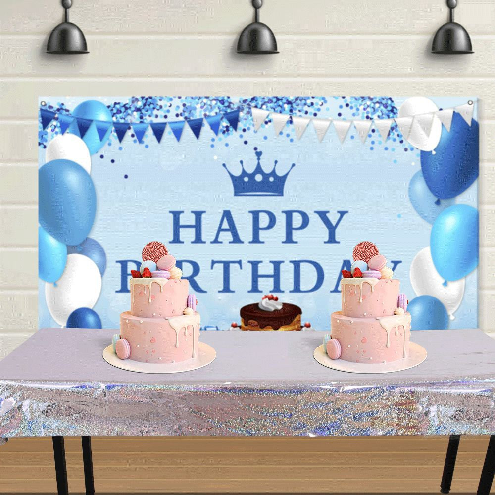 1*2.7m Laser Glitter Foil Rectangular Tablecloth for Birthday Wedding Baby Show Anniversary Christmas Party Decoration