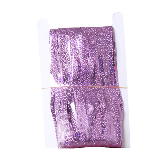 1m*2m Laser Fringe Curtain Metallic Door Streamers Holidays Christmas Party Decoration Photo Backdrop