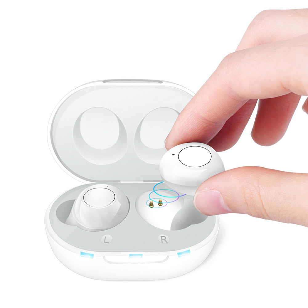 A39 TWS Hearing Aids for Seniors, Rechargeable Noise Cancelling Earbuds Gifts for Elder
