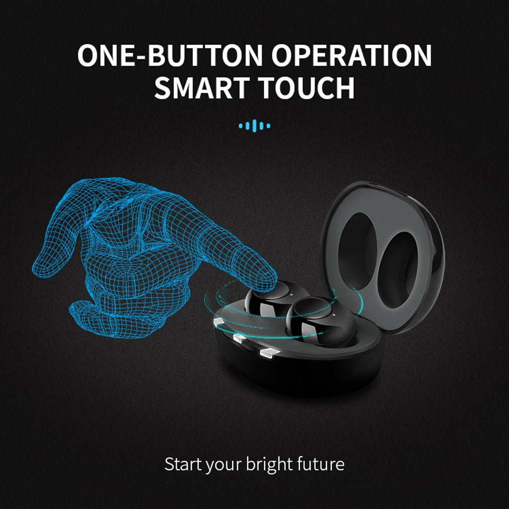 A39 TWS Hearing Aids for Seniors, Rechargeable Noise Cancelling Earbuds Gifts for Elder