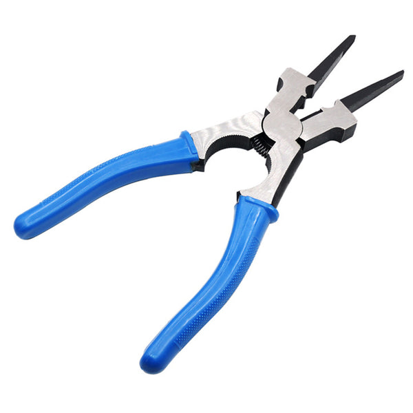 8 Inch Multi-function Welding Tongs High Carbon Steel Welder Gas Welding Protection Long-nosed Clamping Pliers