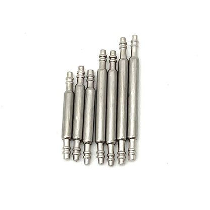 144Pcs / Set Watch Band Stainless Steel Link Pins, Professional Spring Bars Smart Watch Replacement Parts with Plastic Box (8-25mm)