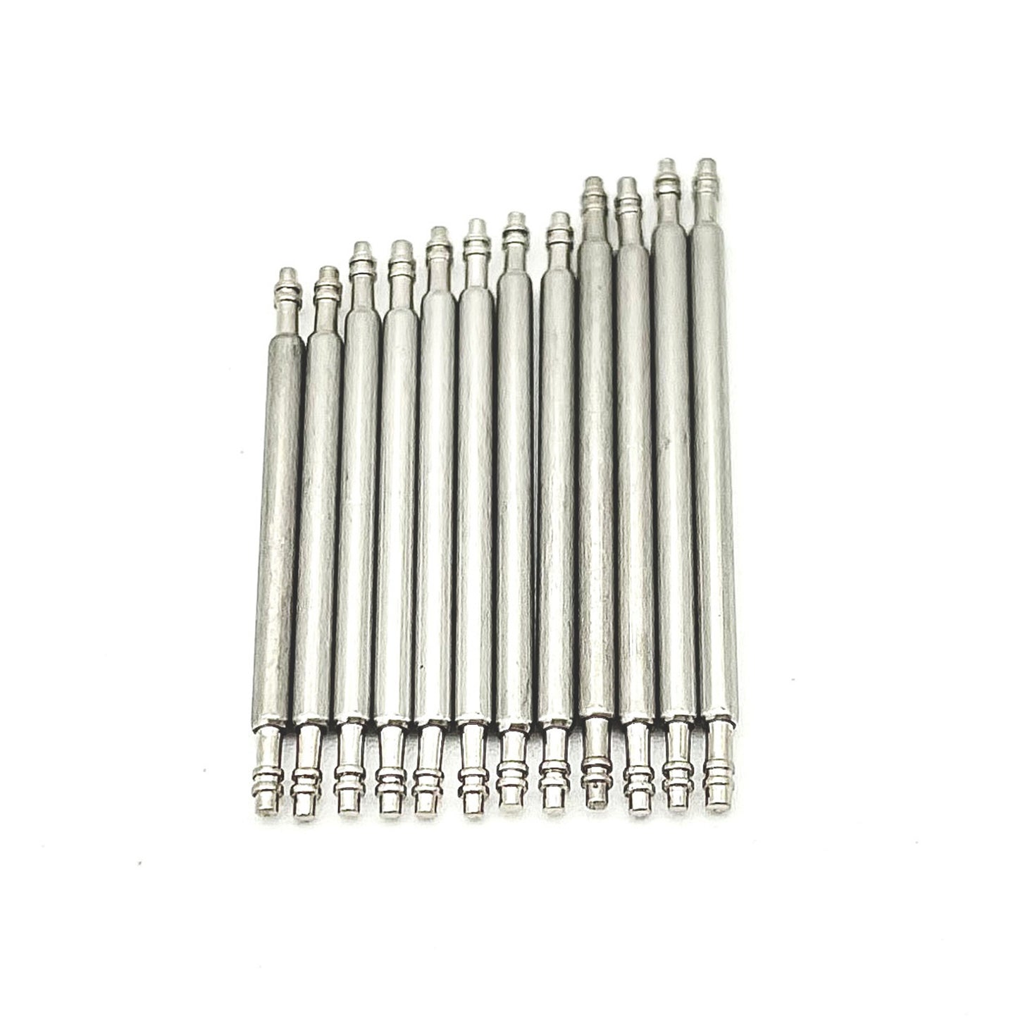 144Pcs / Set Watch Band Stainless Steel Link Pins, Professional Spring Bars Smart Watch Replacement Parts with Plastic Box (8-25mm)