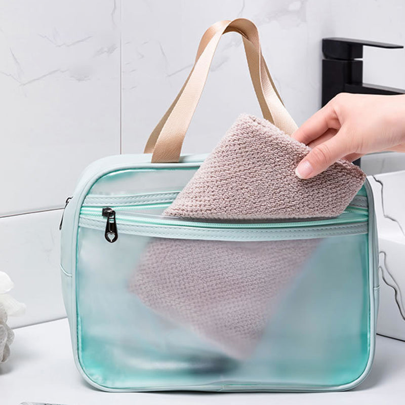 TB-0494 Large Size Stylish Portable Waterproof Makeup Storage Bag Fitness Swimming Toiletry Bag with Shoe Pocket