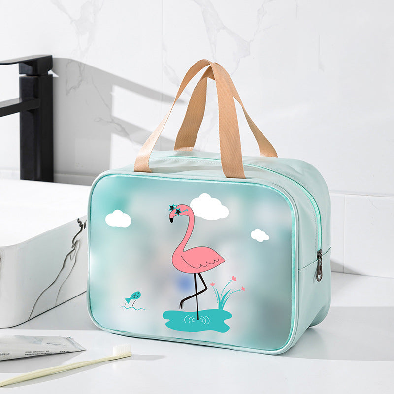 TB-0494 Medium Size Portable Travel Waterproof Zipper Toiletry Bag Fitness Swimming Makeup Storage Bag