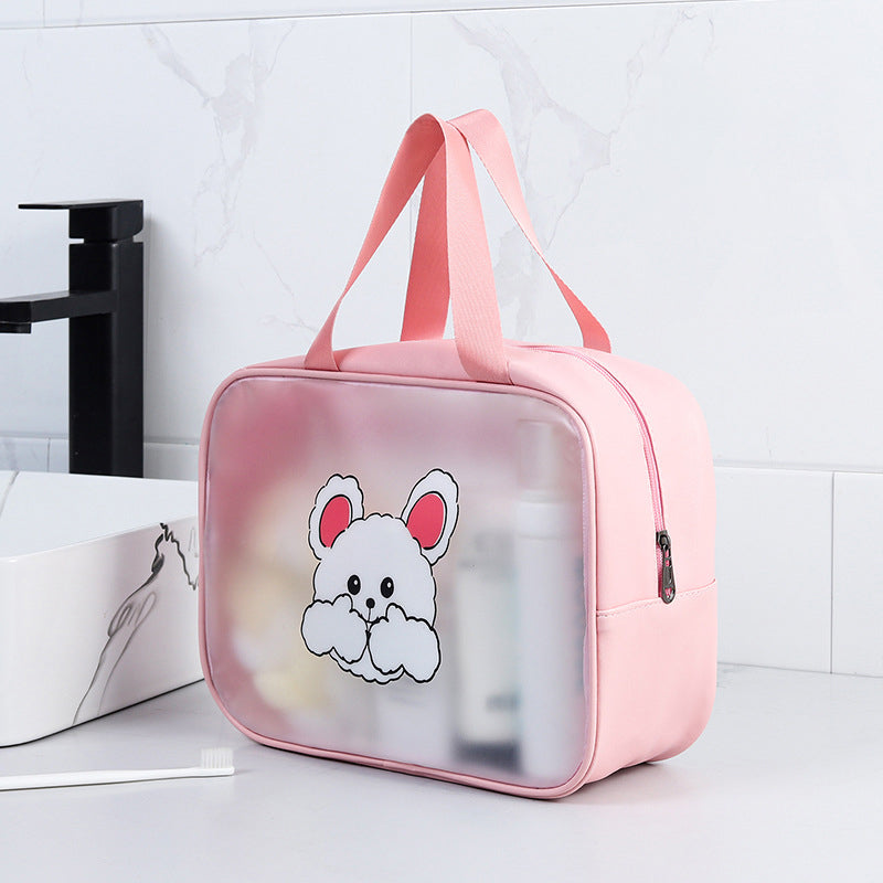 TB-0494 Medium Size Portable Travel Waterproof Zipper Toiletry Bag Fitness Swimming Makeup Storage Bag