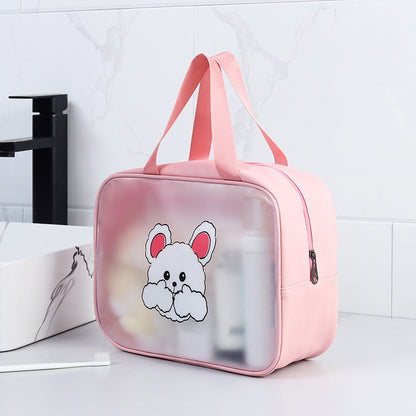 TB-0494 Medium Size Portable Travel Waterproof Zipper Toiletry Bag Fitness Swimming Makeup Storage Bag