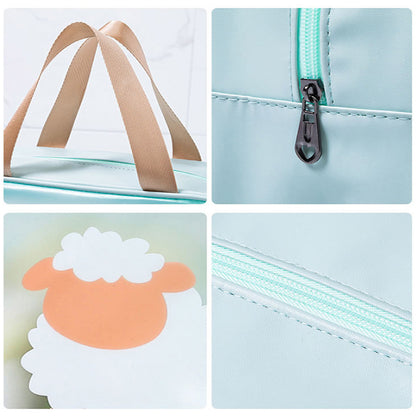 TB-0494 Medium Size Portable Travel Waterproof Zipper Toiletry Bag Fitness Swimming Makeup Storage Bag