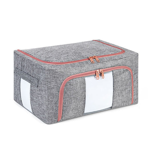 TB-0432 Small Size 21L Dual Opening Summer Clothes T-shirt Storage Bag with Transparent Window
