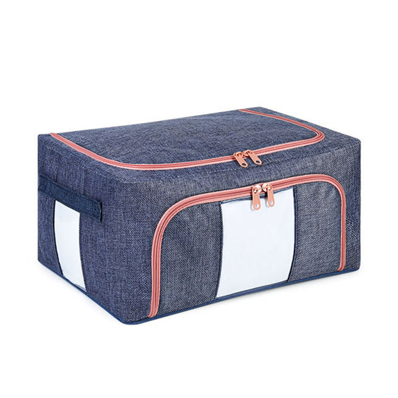 TB-0432 Small Size 21L Dual Opening Summer Clothes T-shirt Storage Bag with Transparent Window
