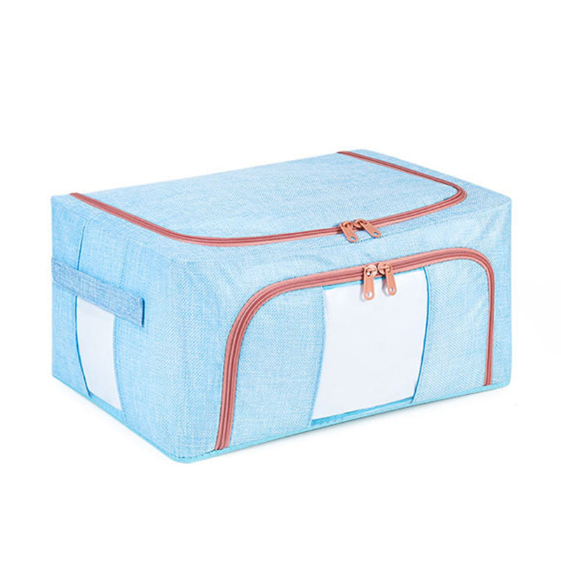 TB-0432 Small Size 21L Dual Opening Summer Clothes T-shirt Storage Bag with Transparent Window